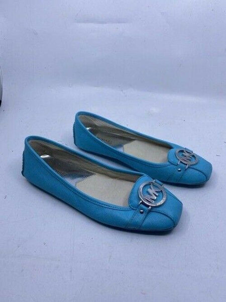 Michael Kors Baby Blue Slip On Flats Size Us