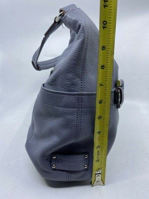 tignanello bag light purple leather tote