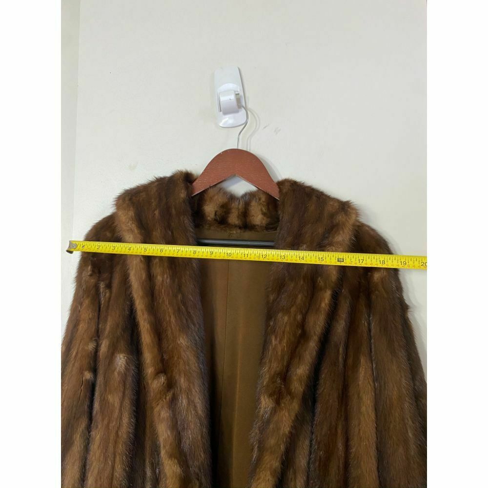 Vintage Brown Mink Fur Coat Small/ Medium Freshly Dry Cleaned