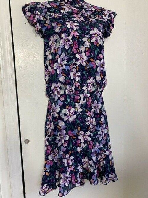 nicole miller purple green blue blue new msrp