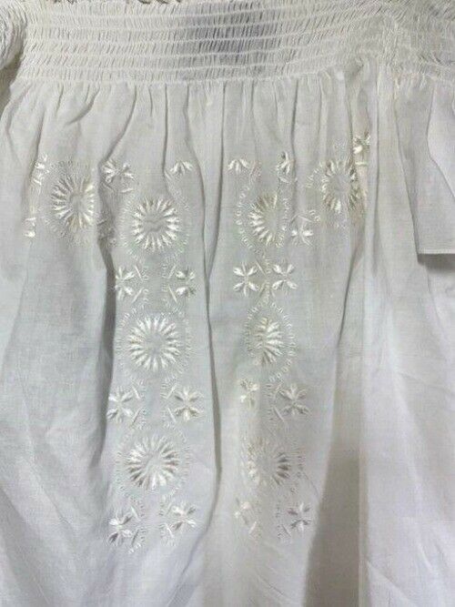 nicole miller white new off the shoulder msrp
