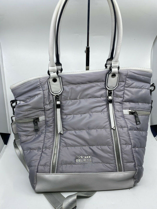 SOL & SELENE Large Quilted crossbody bag