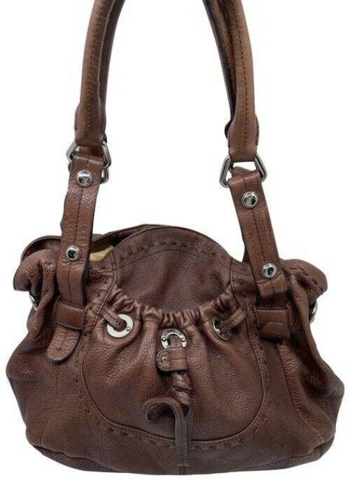 B Makowsky Msrp Brown Leather Shoulder Bag