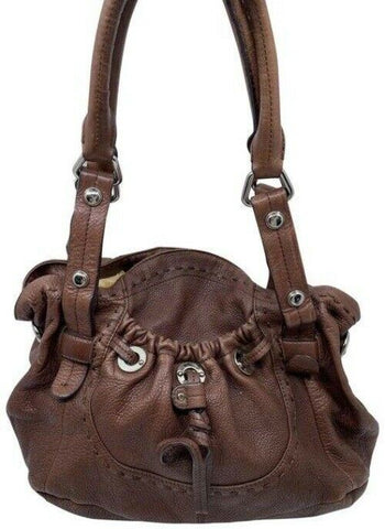 B Makowsky Msrp Brown Leather Shoulder Bag