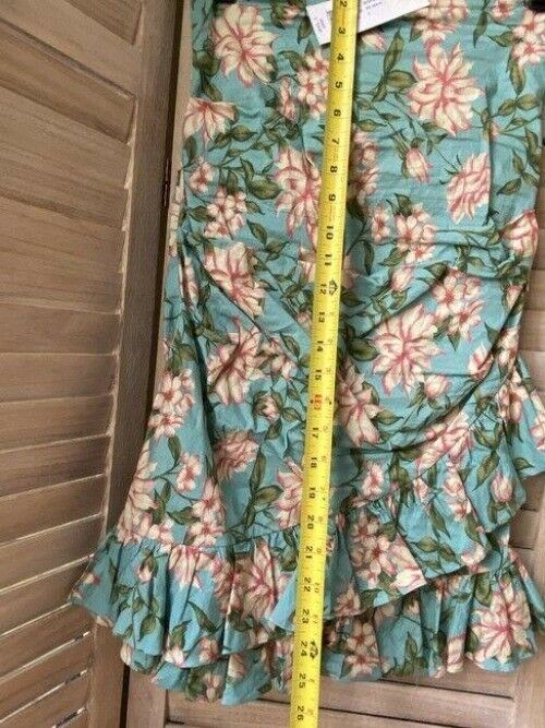 nicole miller multicolor w w skirt floral set msrp small blouse
