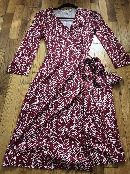 Diane Von Furstenberg Wrap Dress Vintage Collection Size 2