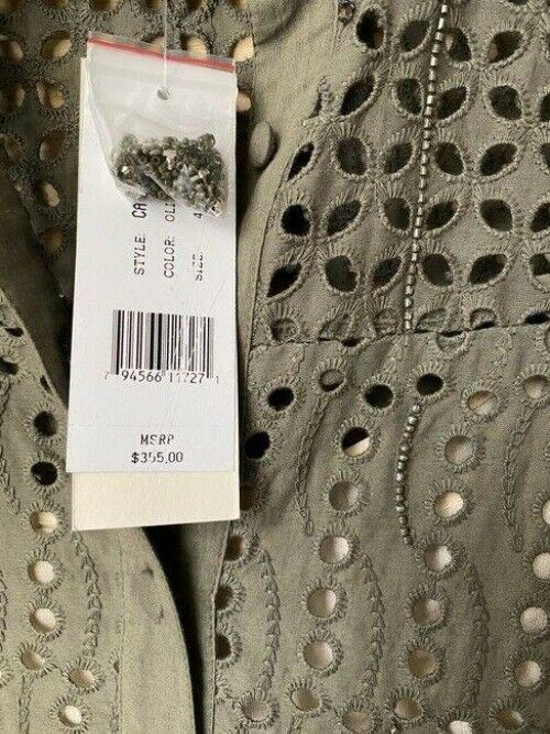 Nicole Miller Olive Msrp Short Casual Dress