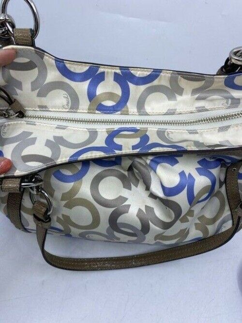 coach bag msrp multicolor fabric tote