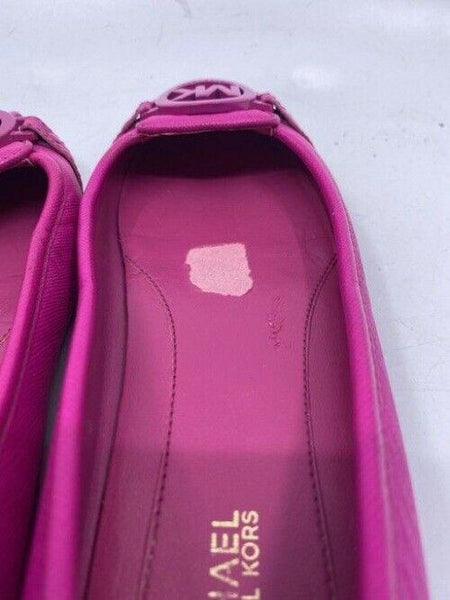 Michael Kors Fuchsia Slip On Flats Size Us