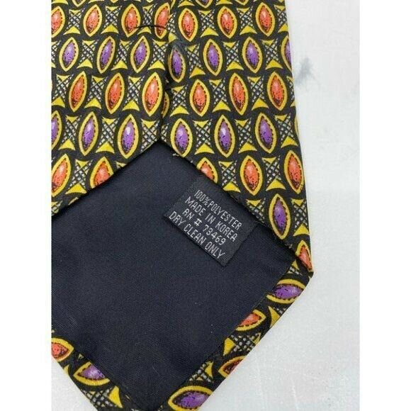 NWT Garfield Neck Tie Black Yellow Novelty Item