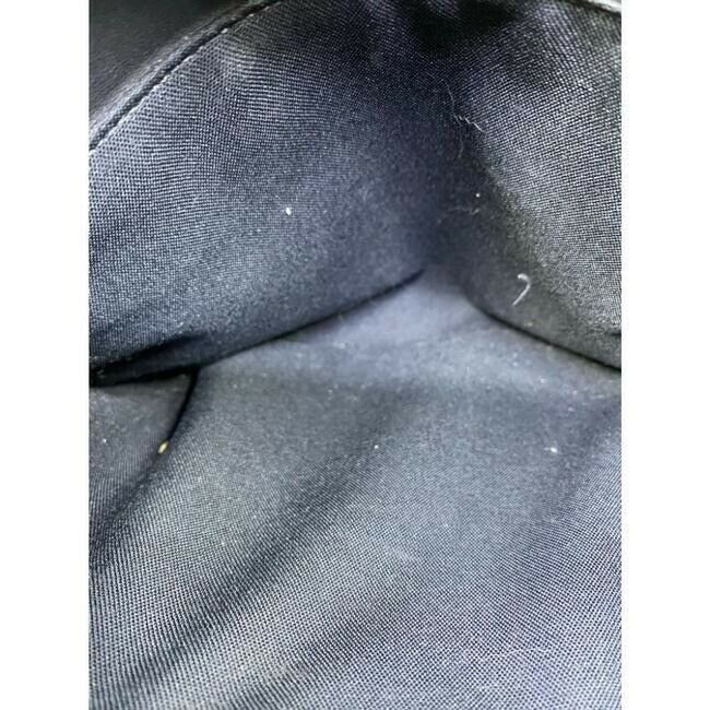 coach vintage black leather shoulder bag