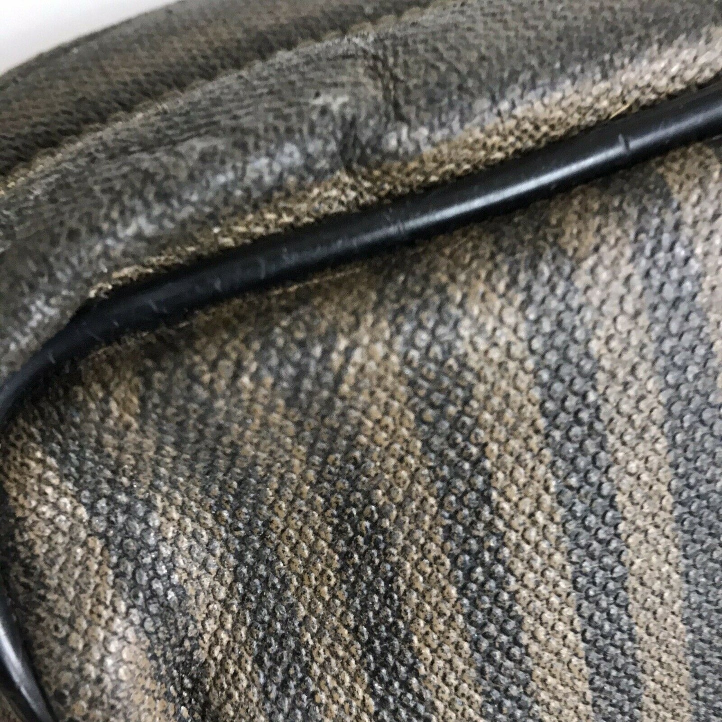 FENDI Vintage Canvas Crossbody Bag Needs TLC