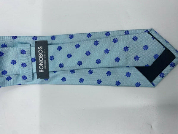 NWT BONOBOS Neck Tie Blue Flower Great for Spring MSRP 98