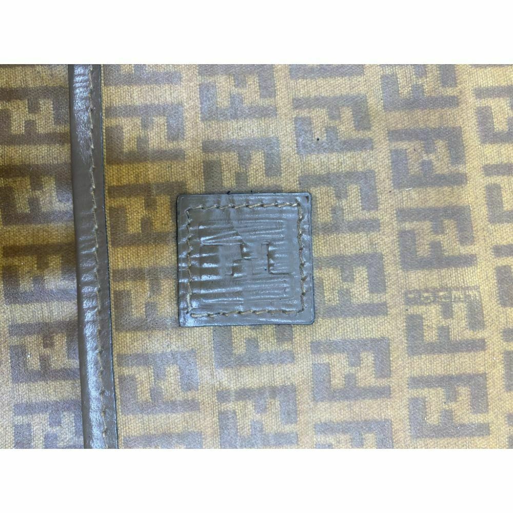Vintage FENDI Brown Clutch
