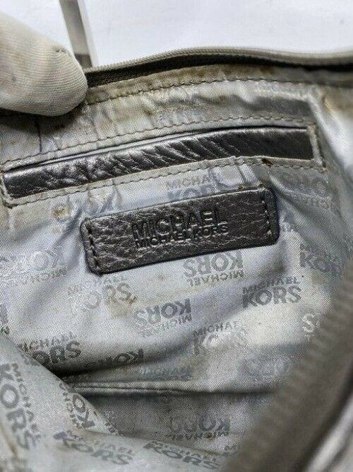 michael kors silver wristlet
