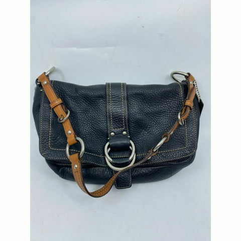 Coach Black Medium Leather Shoulder/Handbag