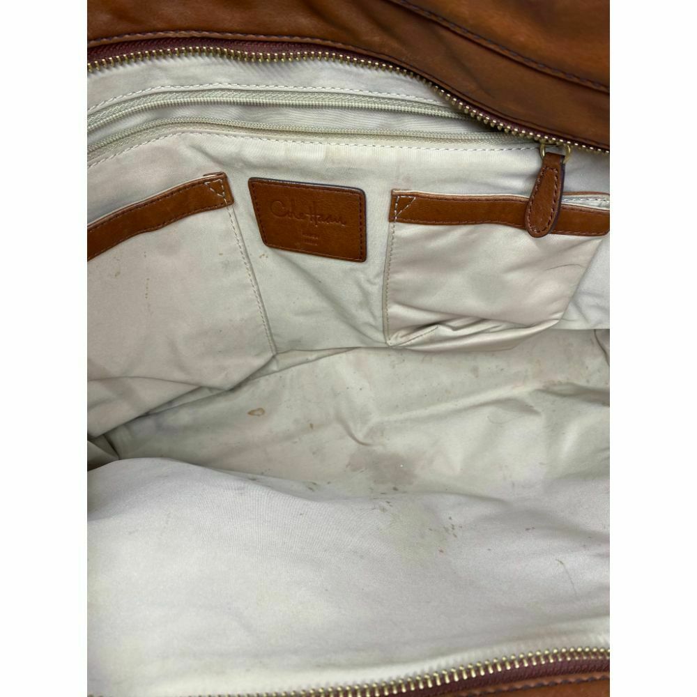COLE HAAN Brown Large Leather Tote/ Shoulder Bag
