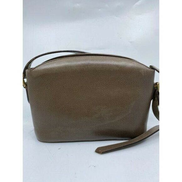 Coach Brown Vintage Pebbled Leather Shoulder Bag