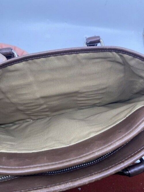 Coach Vintage Breifcase Brown Leather Messenger Bag