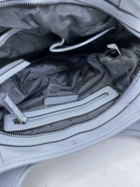 Simply Vera Vera Wang blue faux leather shoulder bag