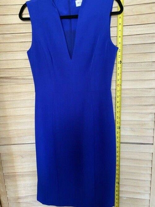 milly blue new v neck msrp