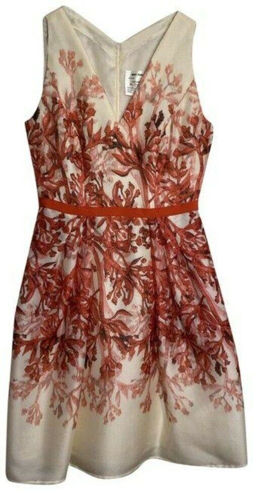 carolina herrera redwhite new cream coral floral msrp