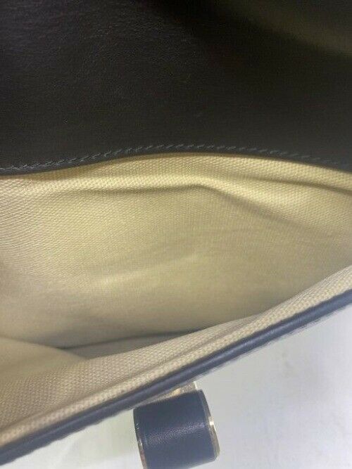 Jimmy Choo Justine Handbag Black Leather Shoulder Bag