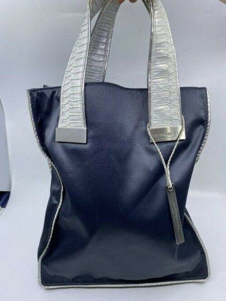 Devi Kroell Shoulder Bag Black Nylon Fabric Tote