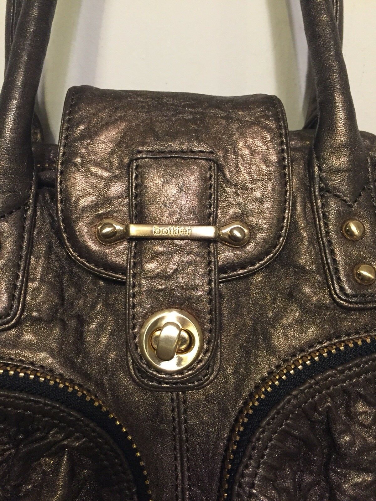 BOTKIER Bronze Wash Large Tote Bag
