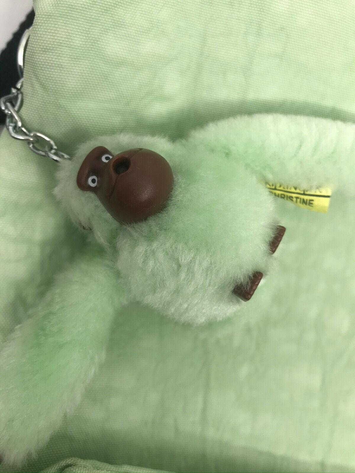 Kipling Pastel Green Medium Size Crossbody Bag