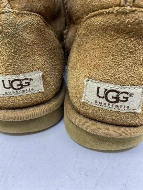 Ugg Australia Tan Mid Height Classic Bootsbooties Size Us