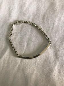 TIFFANY &. Co ID Silver bracelet