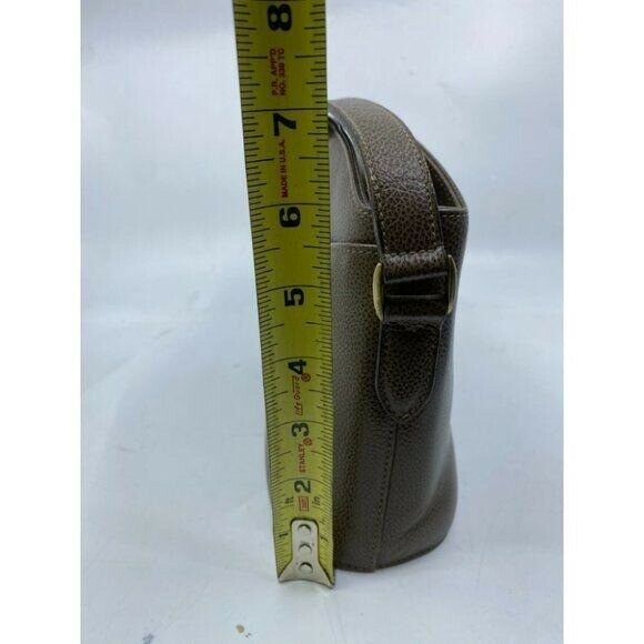 Coach Brown Vintage Pebbled Leather Shoulder Bag
