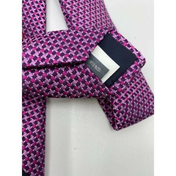 New BONOBOS Purple Black Premium Neck Tie Handmade