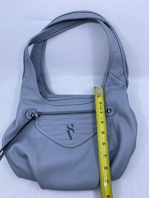 Simply Vera Vera Wang blue faux leather shoulder bag