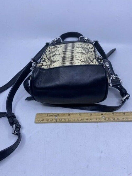 Michael Kors Rhea Embossed Mini Snake Leather Backpack