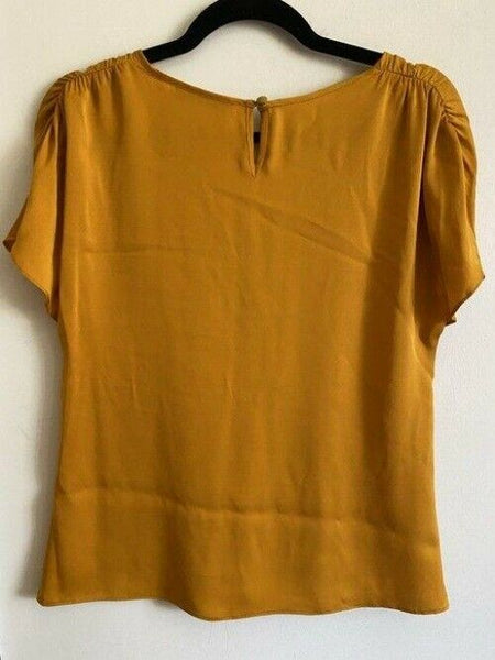 Milly orange new ss blouse