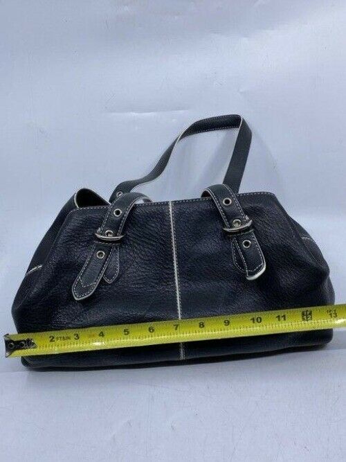 Cole Haan black leather shoulder bag