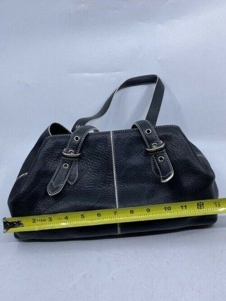 Cole Haan black leather shoulder bag