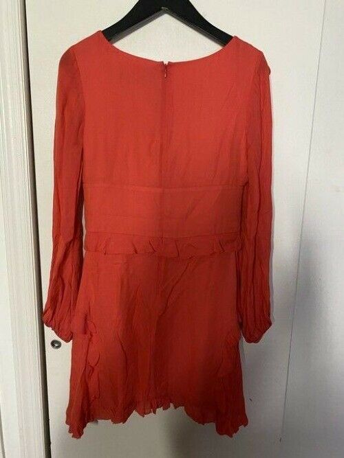 nicole miller coral new scoop neck msrp short casual dress