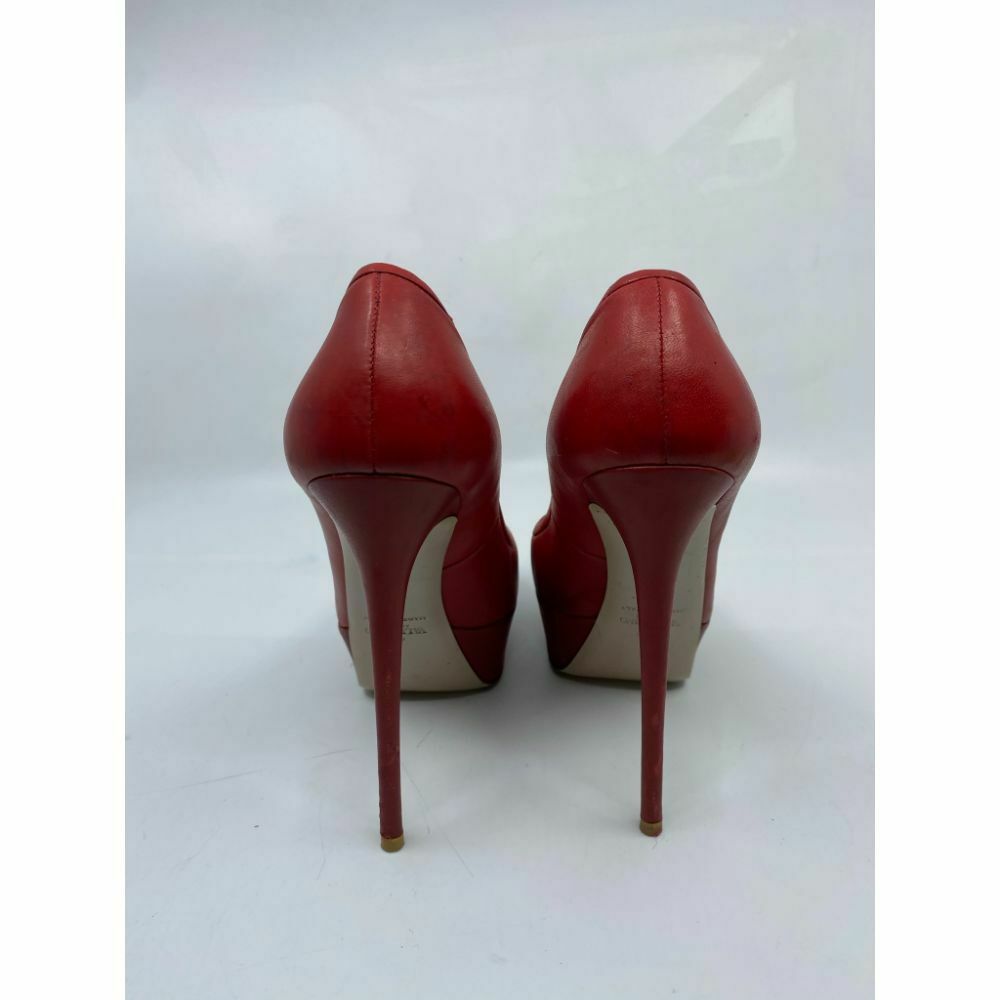 VALENTINO Red High Heels Size 37 Msrp 990 Made in Italy