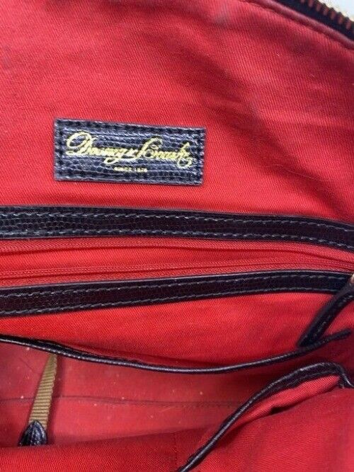 Dooney And Bourke Summer Black Leather Cross Body Bag
