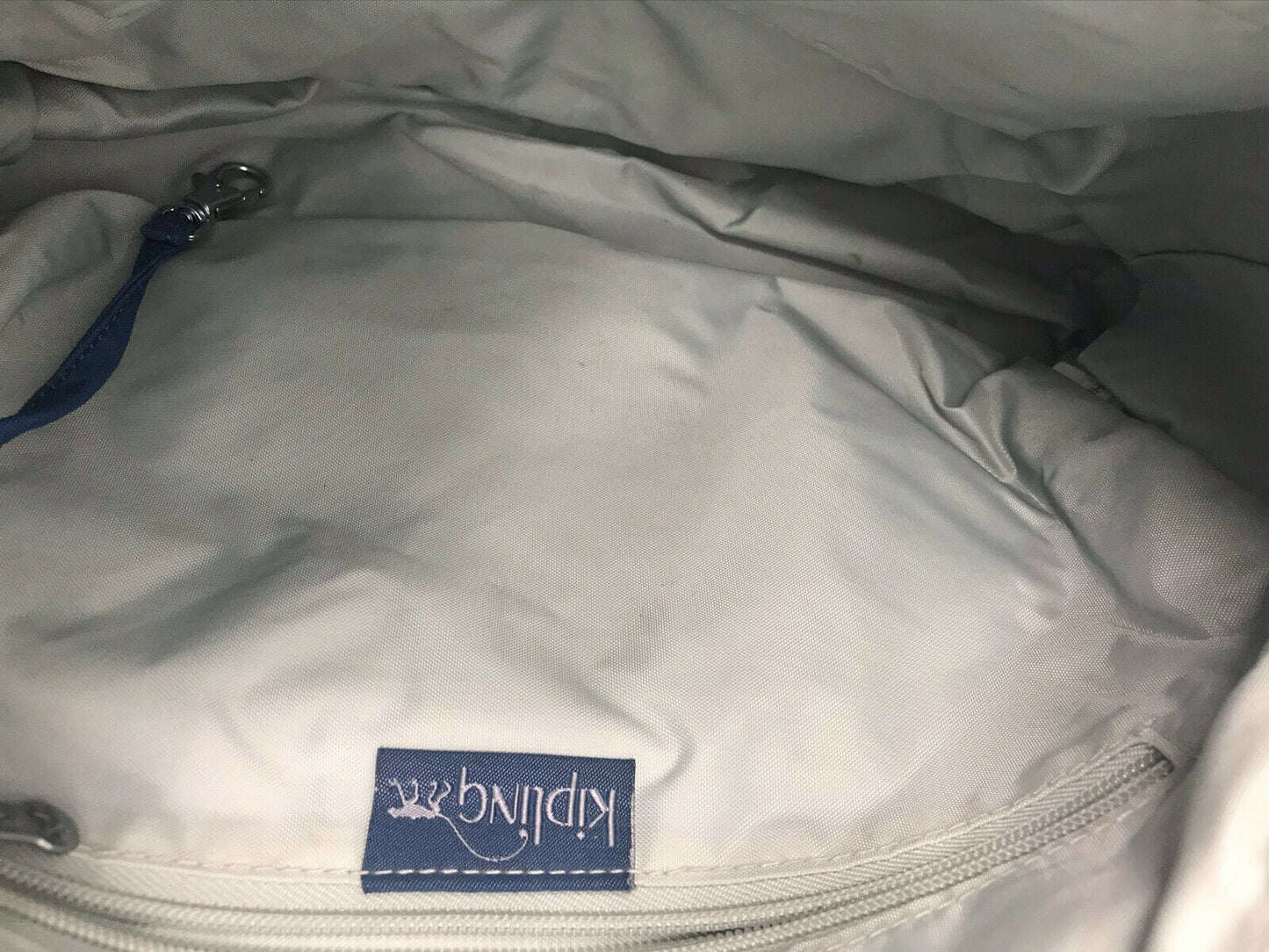 Kipling Blue Nylon Medium Size Crossbody Bag