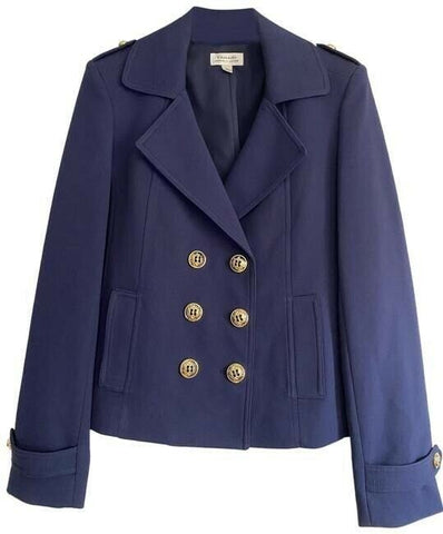 elie tahari navy msrp jacket