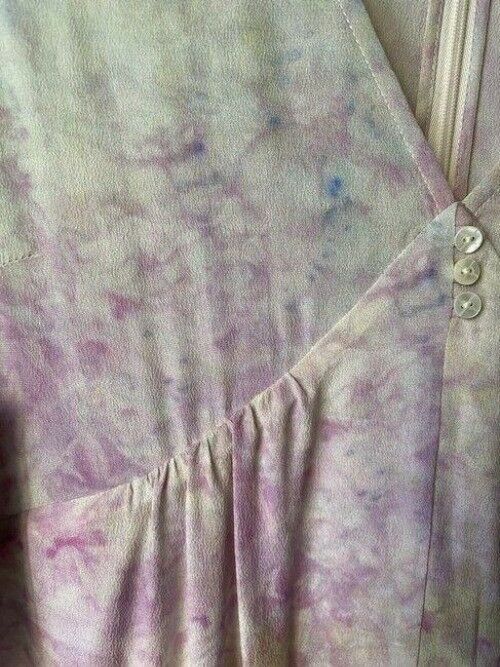 Nicole Miller Multicolor New Opal Dye Bell Sleeve Msrp Short Casual Dress