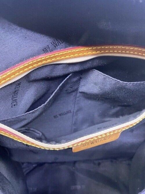Mz Wallace Cece Moto Black Nylon Backpack