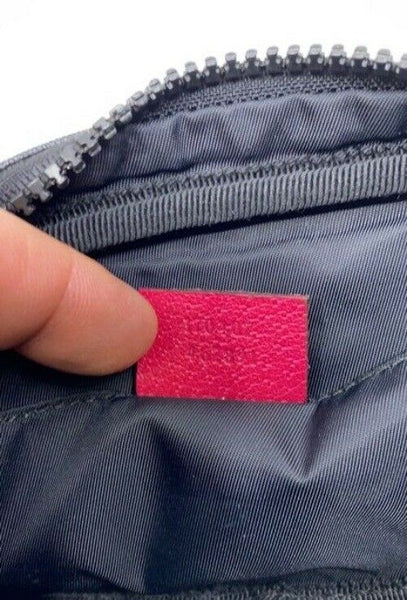 Gucci Black Trademark Cosmetic Bag