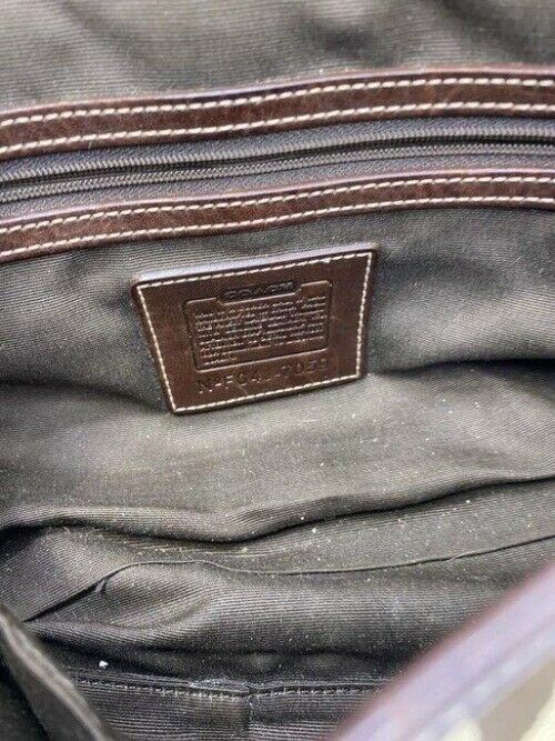 Coach Small Handbag Brown Beige Hobo Bag