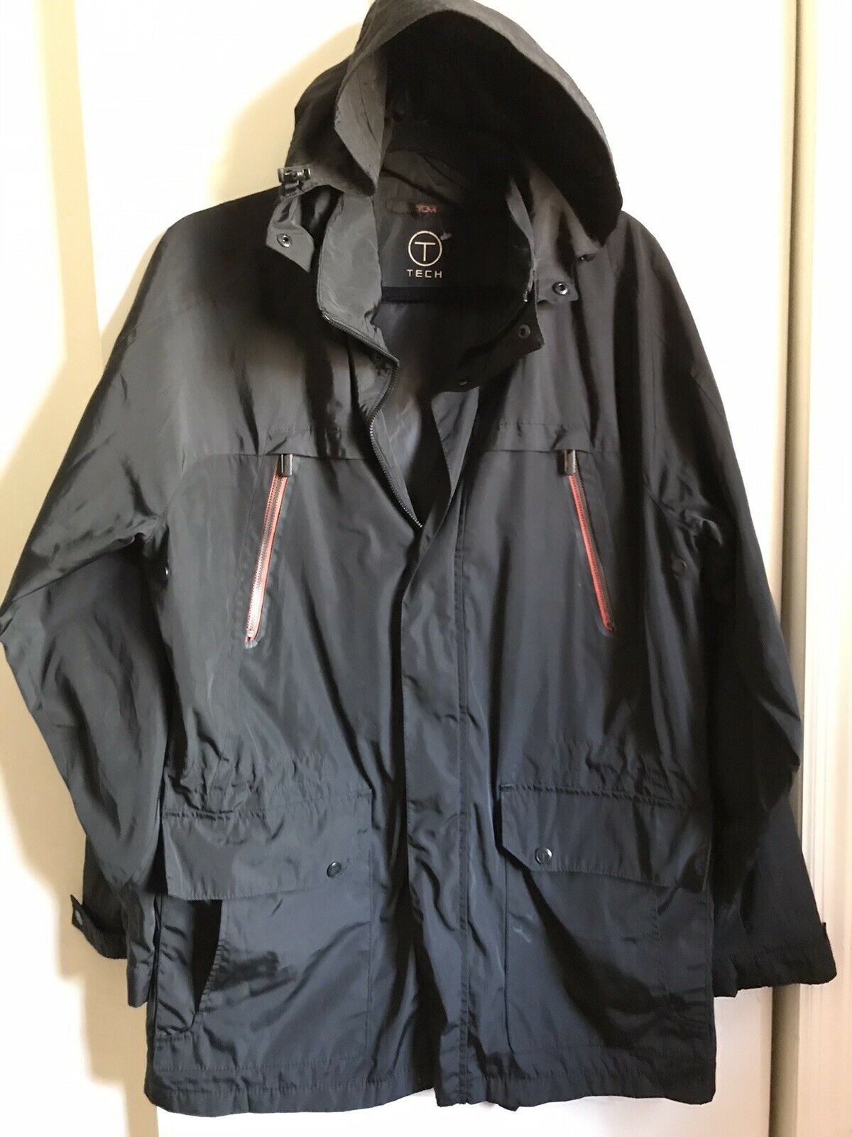 TUMI Men’s Black T Tech Nylon jacket Large