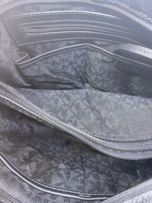 Michael kors w handshoulder customized by me w applique black shoulder bag